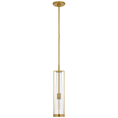 Calix One Light Pendant in Hand-Rubbed Antique Brass (268|TOB5276HABCG)