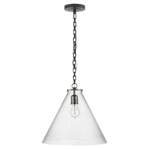 Katie Conical One Light Pendant in Bronze (268|TOB5226BZG6SG)