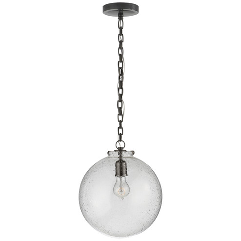 Katie Globe One Light Pendant in Bronze (268|TOB5226BZG4SG)