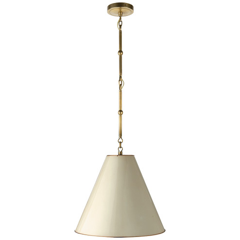 Goodman One Light Pendant in Hand-Rubbed Antique Brass (268|TOB5090HABAW)