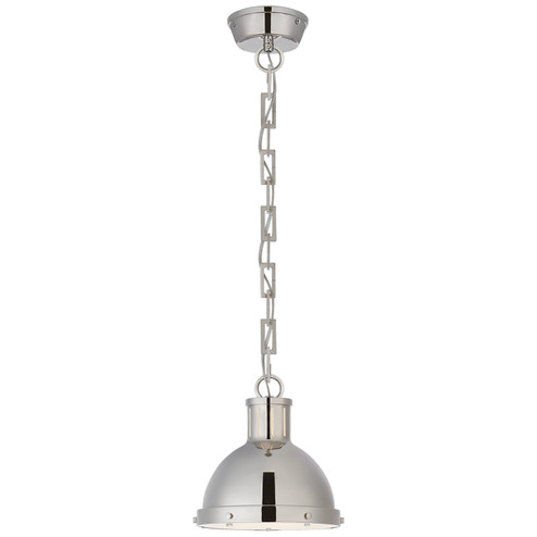 Hicks One Light Pendant in Polished Nickel (268|TOB5068PN)