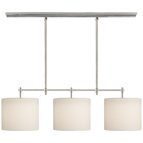 Bryant Three Light Billiard Pendant in Polished Nickel (268|TOB5004PNL)