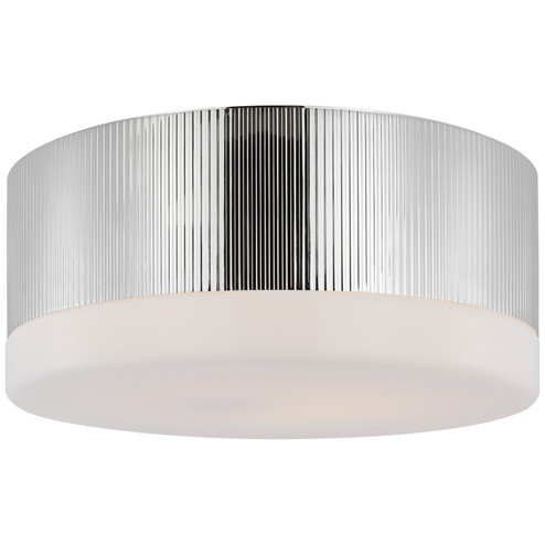 Ace LED Flush Mount in Polished Nickel (268|TOB4357PNWG)