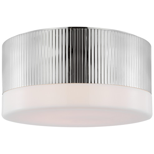Ace LED Flush Mount in Polished Nickel (268|TOB4356PNWG)