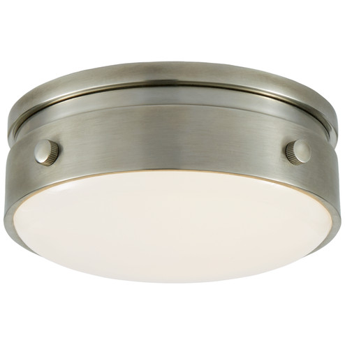 Hicks LED Flush Mount in Antique Nickel (268|TOB4062ANWG)