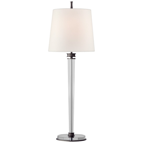 Lyra One Light Buffet Lamp in Bronze and Crystal (268|TOB3943BZL)