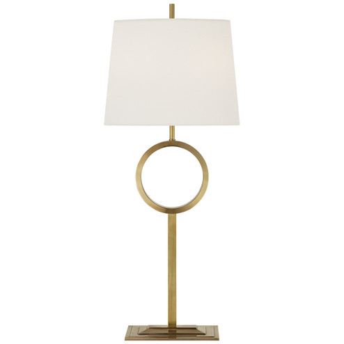 Simone One Light Buffet Lamp in Hand-Rubbed Antique Brass (268|TOB3631HABL)
