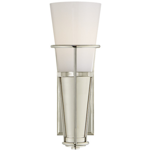 Robinson One Light Wall Sconce in Polished Nickel (268|TOB2751PNWG)