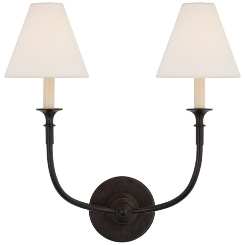 Piaf LED Wall Sconce in Aged Iron (268|TOB2451AIL)