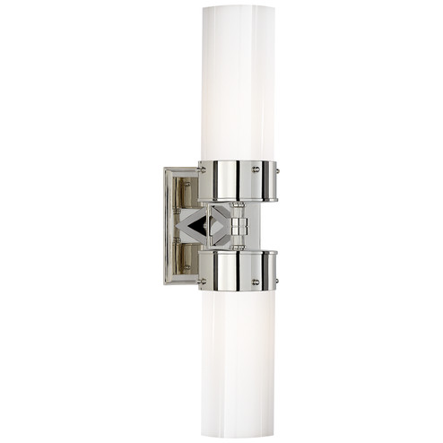 Marais Two Light Bath Sconce in Polished Nickel (268|TOB2315PNWG)