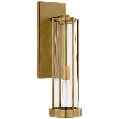 Calix One Light Wall Sconce in Hand-Rubbed Antique Brass (268|TOB2275HABCG)
