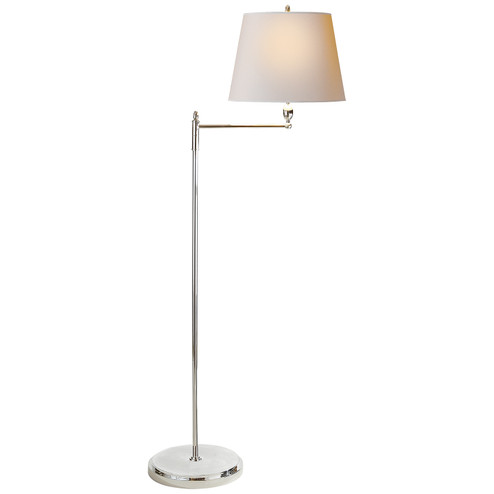 Paulo One Light Floor Lamp in Hand-Rubbed Antique Brass (268|TOB1201HABL)