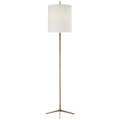 Caron Two Light Floor Lamp in Hand-Rubbed Antique Brass (268|TOB1153HABL)
