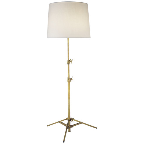 Studio Two Light Floor Lamp in Hand-Rubbed Antique Brass (268|TOB1010HABL)
