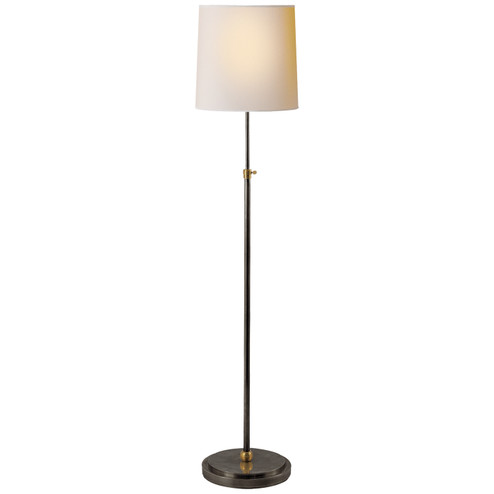 Bryant One Light Floor Lamp in Bronze And Hand-Rubbed Antique Brass (268|TOB1002BZHABNP)