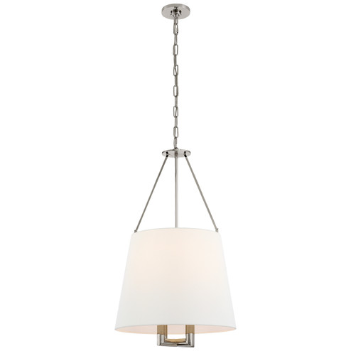 Dalston Four Light Hanging Lantern in Polished Nickel (268|SP5020PNL)