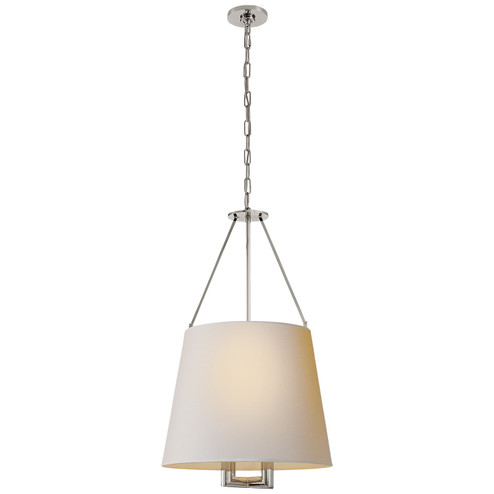 Dalston Four Light Hanging Lantern in Polished Nickel (268|SP5020PNL)