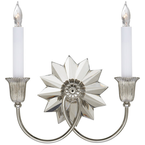 Huntington Two Light Wall Sconce in Polished Nickel (268|SP2013PN)