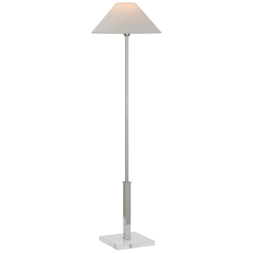 Asher LED Floor Lamp in Polished Nickel and Crystal (268|SP1510PNCGL)