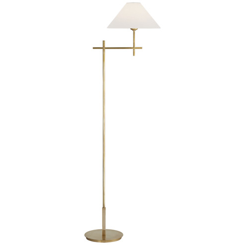 Hackney One Light Floor Lamp in Hand-Rubbed Antique Brass (268|SP1023HABL)