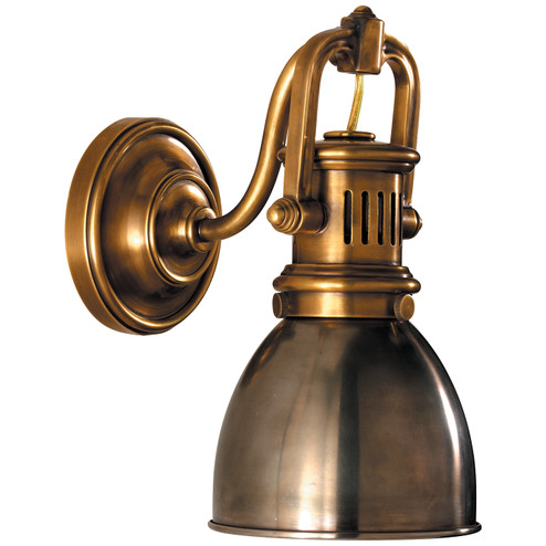 Yoke One Light Wall Sconce in Hand-Rubbed Antique Brass (268|SL2975HABAN)
