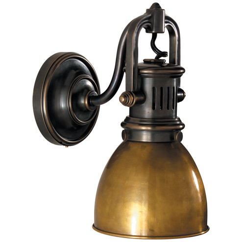 Yoke One Light Wall Sconce in Bronze (268|SL2975BZHAB)