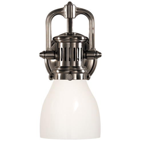 Yoke One Light Wall Sconce in Antique Nickel (268|SL2975ANWG)