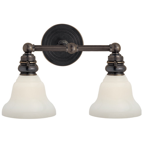 Boston Two Light Wall Sconce in Bronze (268|SL2932BZSLEGWG)