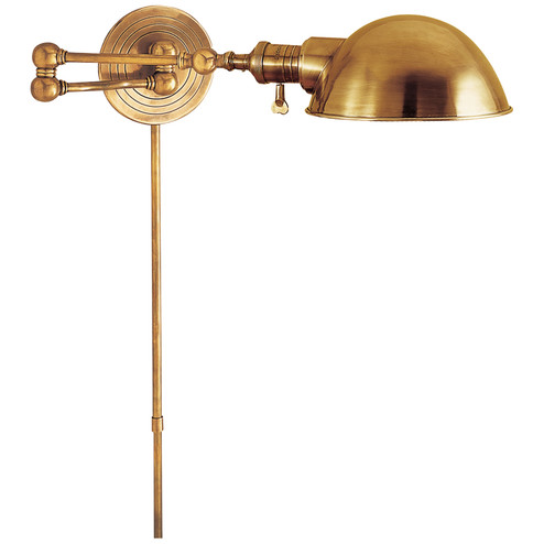 Boston Functional One Light Wall Sconce in Hand-Rubbed Antique Brass (268|SL2920HABSLGHAB)