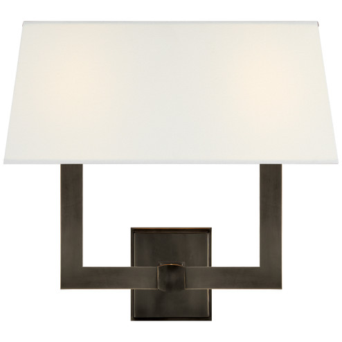 Square Tube Two Light Wall Sconce in Bronze (268|SL2820BZL2)