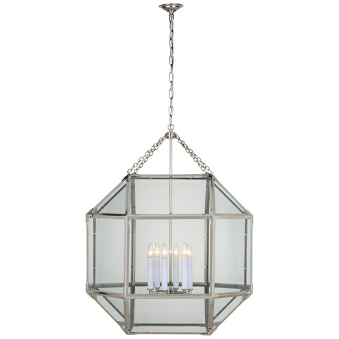 Morris LED Lantern in Polished Nickel (268|SK5034PNCG)