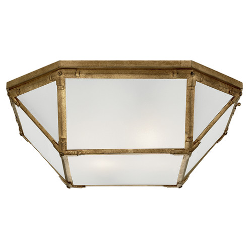 Morris Four Light Flush Mount in Gilded Iron (268|SK4009GIFG)