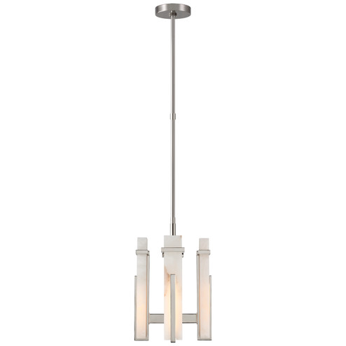 Malik LED Chandelier in Polished Nickel (268|S5910PNALB)