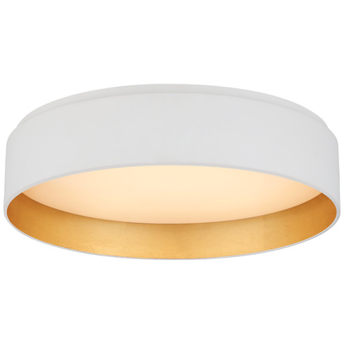 Shaw LED Flush Mount in Matte White (268|S4042WHT)