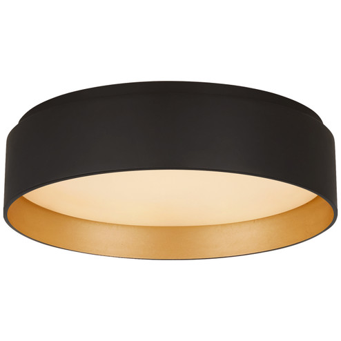 Shaw LED Flush Mount in Matte Black (268|S4041BLK)