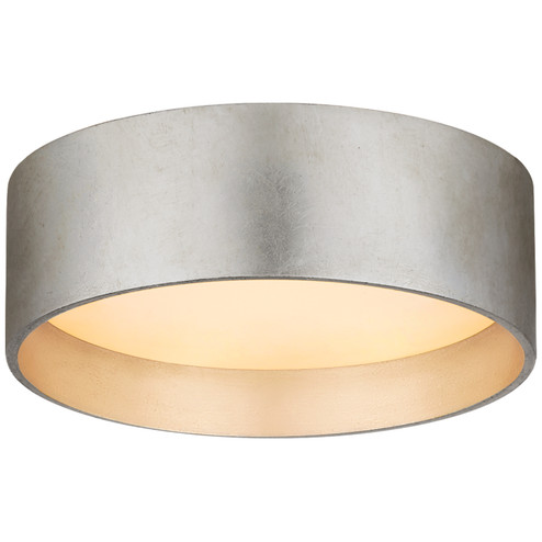 Shaw LED Flush Mount in Burnished Silver Leaf (268|S4040BSL)