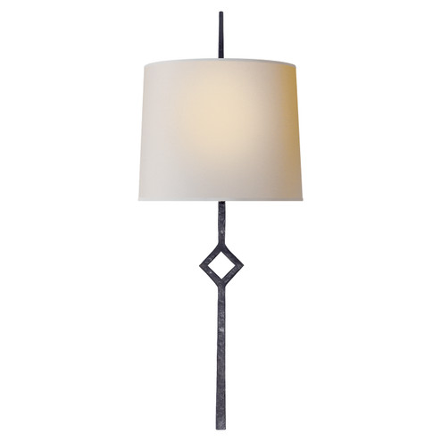 Cranston One Light Wall Sconce in Aged Iron (268|S2406AINP)