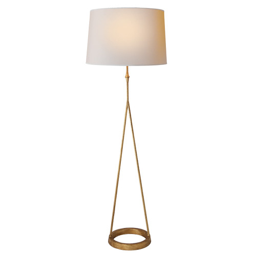 Dauphine One Light Floor Lamp in Aged Iron (268|S1400AIL)