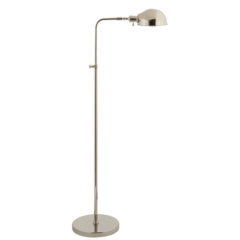 Old Pharmacy One Light Floor Lamp in Polished Nickel (268|S1100PN)