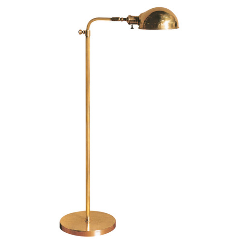 Old Pharmacy One Light Floor Lamp in Hand-Rubbed Antique Brass (268|S1100HAB)