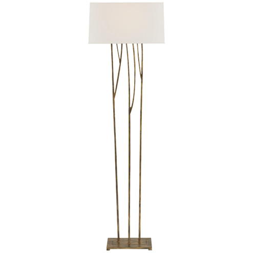 Aspen Two Light Floor Lamp in Gilded Iron (268|S1050GIL)