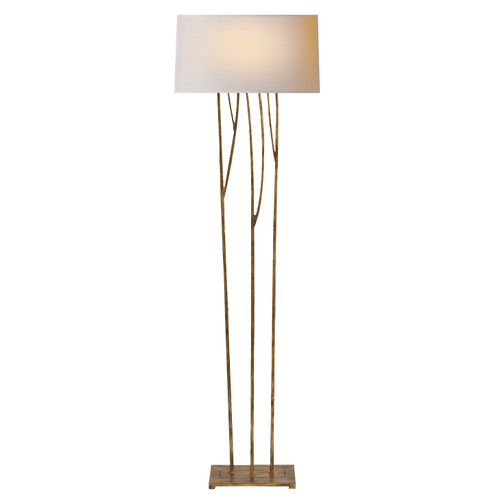 Aspen Two Light Floor Lamp in Gilded Iron (268|S1050GIL)
