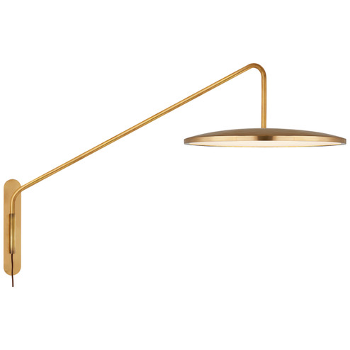 Dot LED Wall Sconce in Natural Brass (268|PB2020NB)