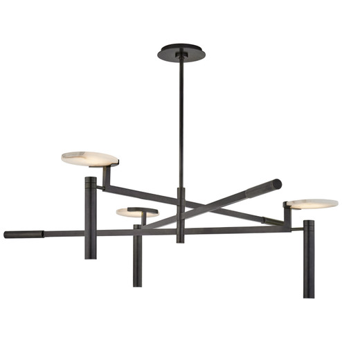 Melange LED Chandelier in Bronze (268|KW5602BZALB)