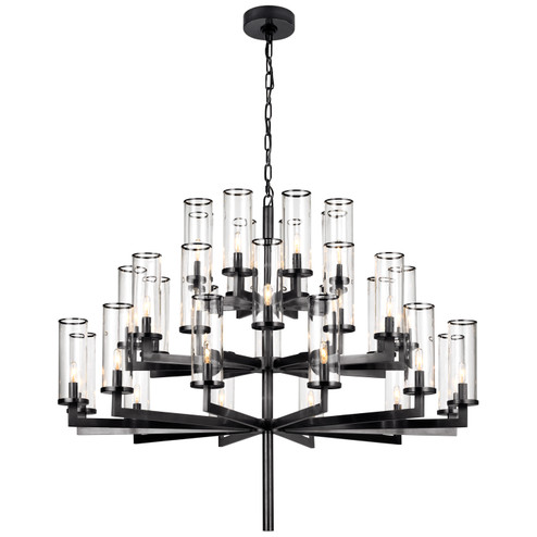Liaison 32 Light Chandelier in Bronze (268|KW5202BZCG)
