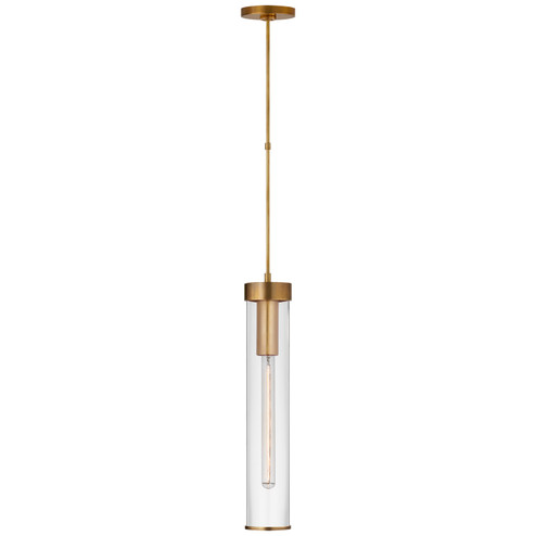 Liaison One Light Pendant in Antique-Burnished Brass (268|KW5118ABCG)