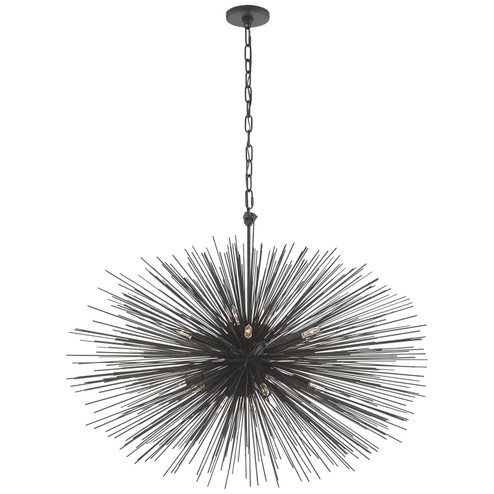 Strada 20 Light Chandelier in Aged Iron (268|KW5074AI)