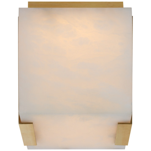 Covet LED Flush Mount in Antique-Burnished Brass (268|KW4111ABALB)
