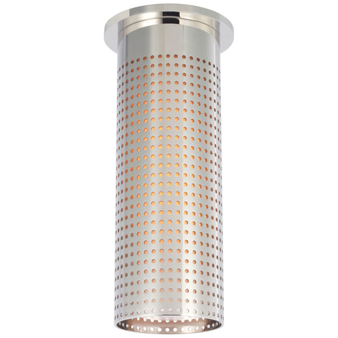 Precision LED Flush Mount in Polished Nickel (268|KW4064PNWG)