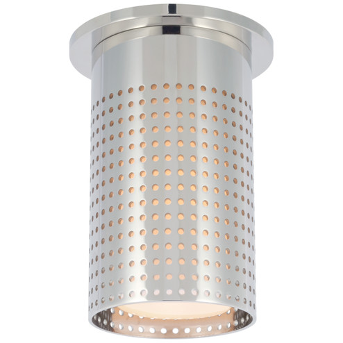 Precision LED Flush Mount in Polished Nickel (268|KW4053PNWG)